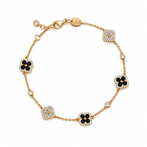 Bracciale Ultima Edizione Donna in Argento BAO1924-NERO-GIALLO-BIANCO - BAO1924-NERO-GIALLO-BIANCO